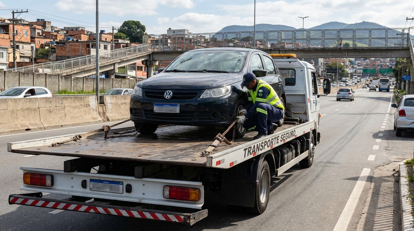 Logística para Veículos Parados em Vila Nova, Blumenau‑SC