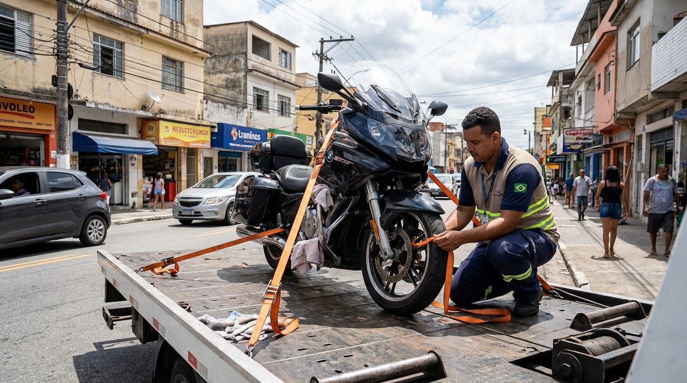 Remoção de Moto em Pane em Blumenau‑SC
